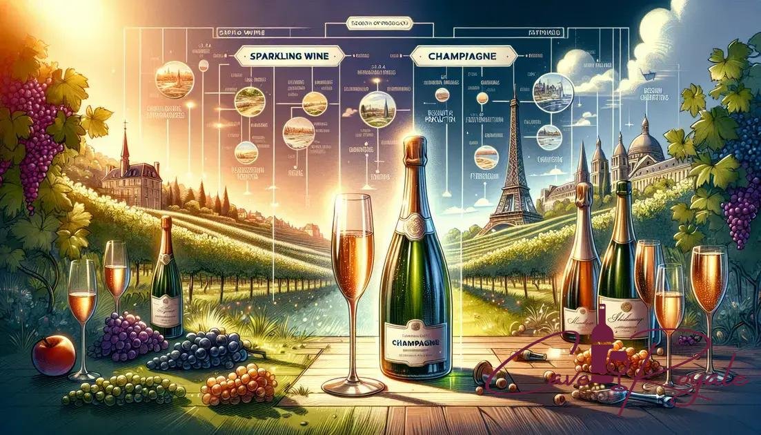 As Diferenças Entre Vinhos Espumantes e Champagne