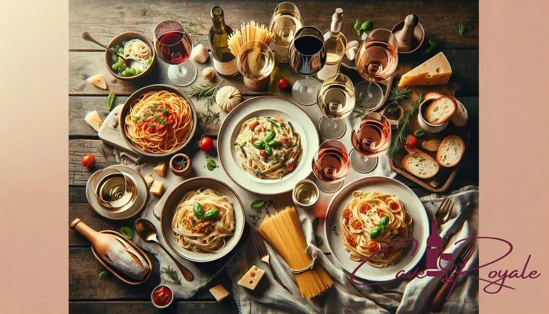 As Melhores Combinações de Vinho com Massas