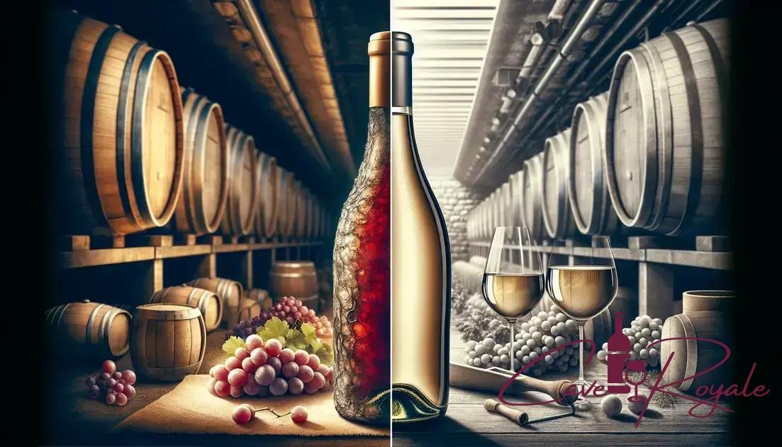 diferencas-entre-vinhos-tintos-e-brancos-no-envelhecimento As Melhores Técnicas de Envelhecimento de Vinhos