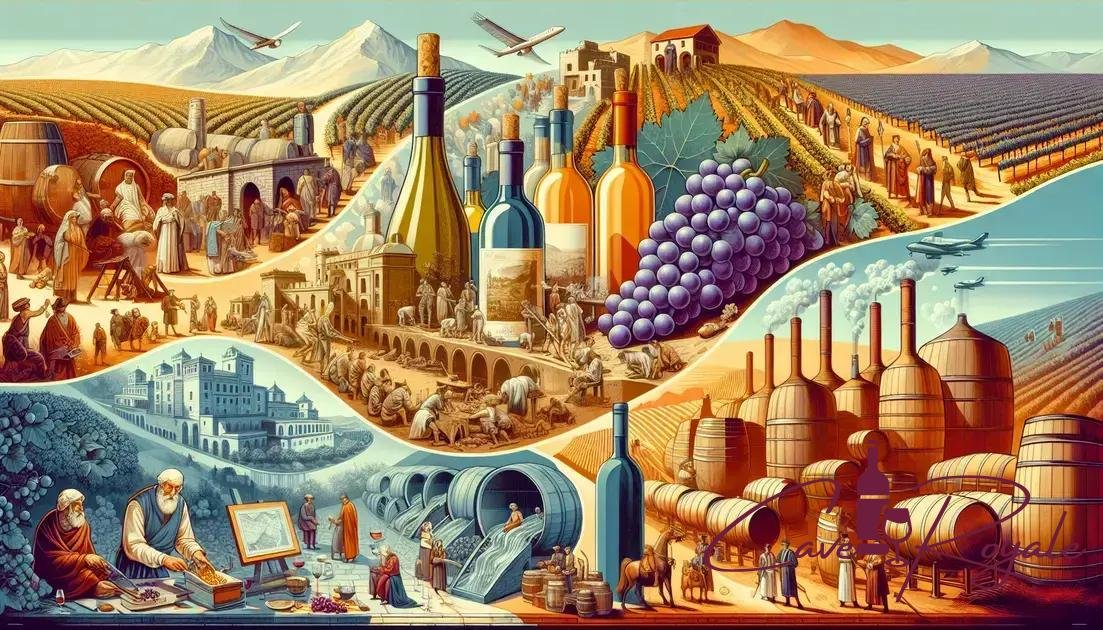 evolucao-da-producao-de-vinho A História do Vinho: Da Antiguidade aos Dias Atuais