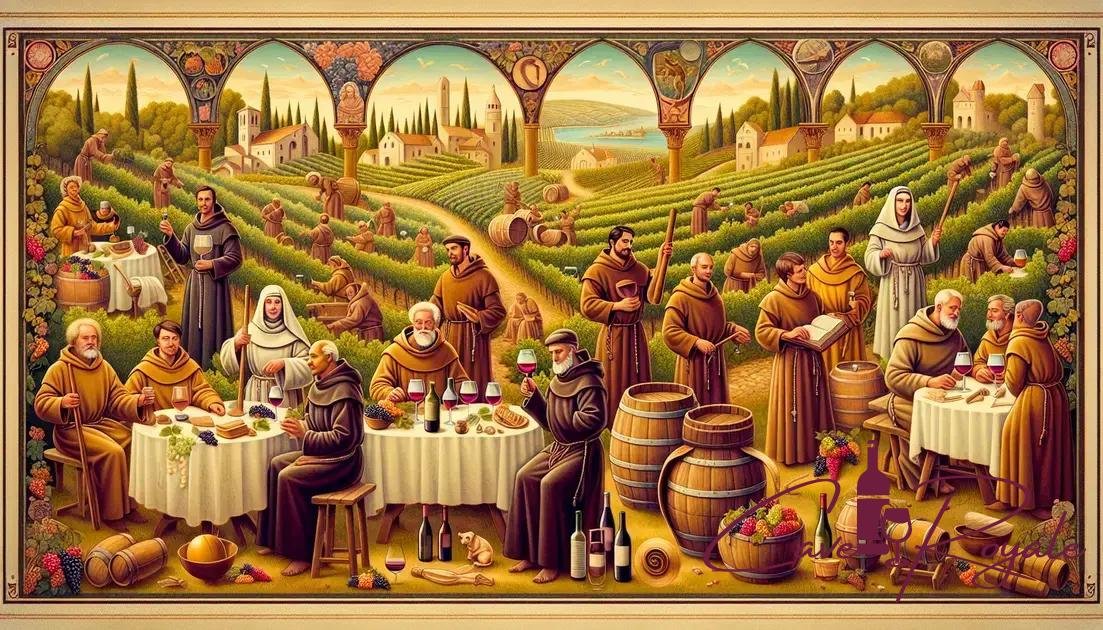 vinho-na-idade-media A História do Vinho: Da Antiguidade aos Dias Atuais