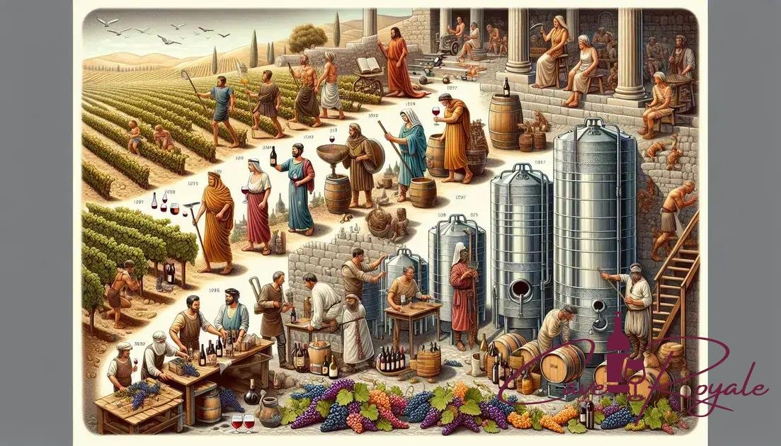 a-evolucao-da-producao-de-vinho História do Vinho: 8 Curiosidades que Você Precisa Saber