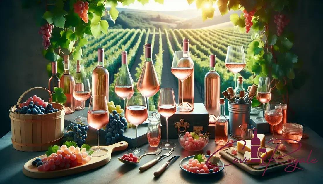 como-sao-produzidos-os-vinhos-roses As Principais Características dos Vinhos Rosés: Descubra Tudo!