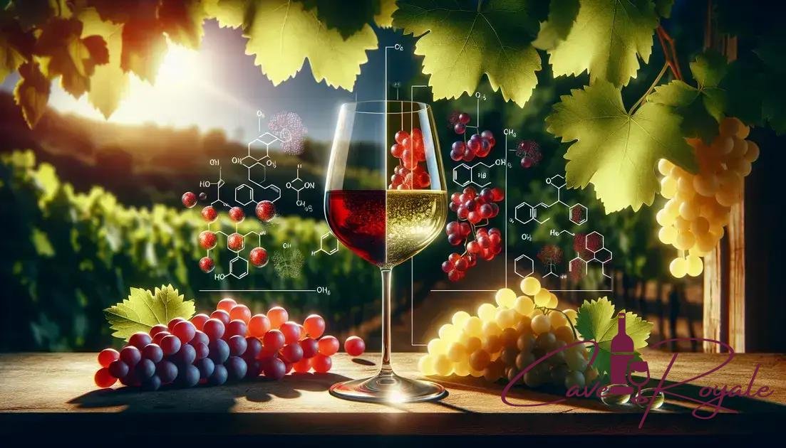 diferencas-entre-vinhos-tintos-e-brancos Antocianinas no Vinho: 5 Benefícios Incríveis que Você Precisa Saber!