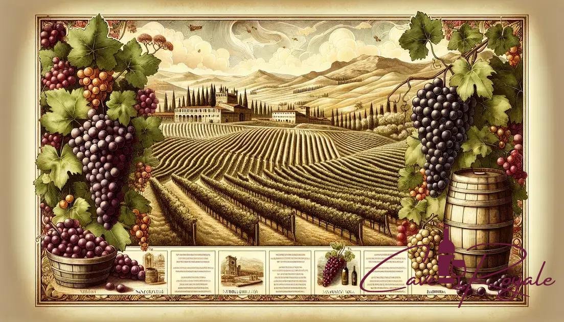 os-principais-tipos-de-uvas-italianas História do Vinho na Itália: 8 Fatos Fascinantes que Você Precisa Saber