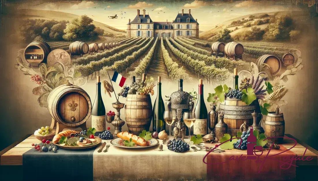 vinho-e-gastronomia-uma-combinacao-perfeita Descubra a Fascinante História do Vinho Francês em 8 Passos
