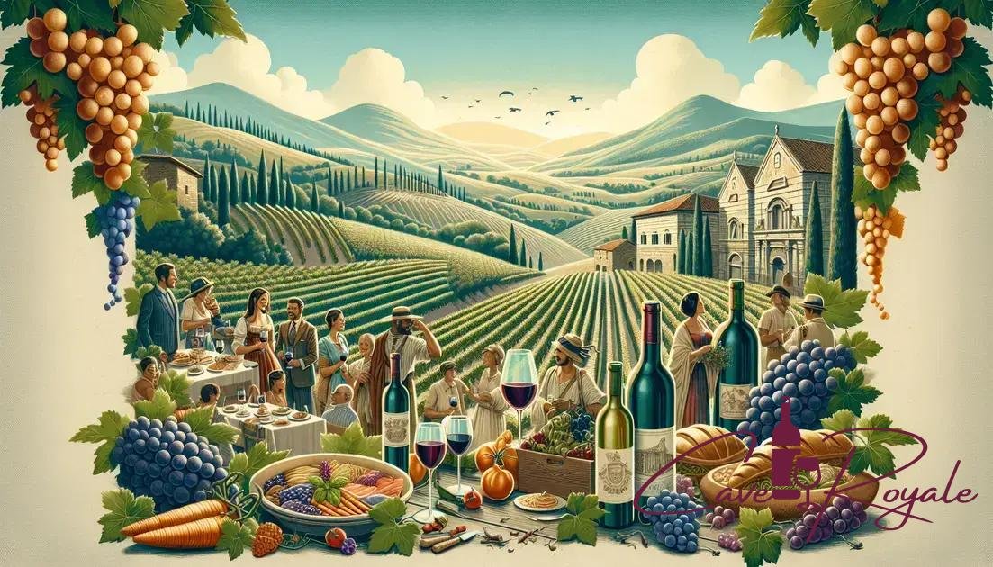 vinhos-italianos-e-a-gastronomia História do Vinho na Itália: 8 Fatos Fascinantes que Você Precisa Saber