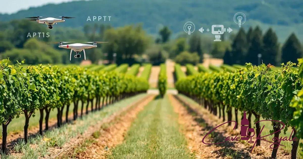tecnologias-que-estao-revolucionando-a-vinicultura Inovação na Viticultura Sustentável: Práticas e Tecnologias que Transformam
