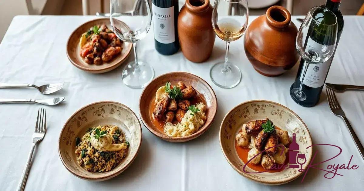 harmonizacao-de-vinhos-de-talha-com-pratos-gourmet Talha de Sabores Vinificação Tradicional: Um Mergulho na Arte de Fazer Vinho