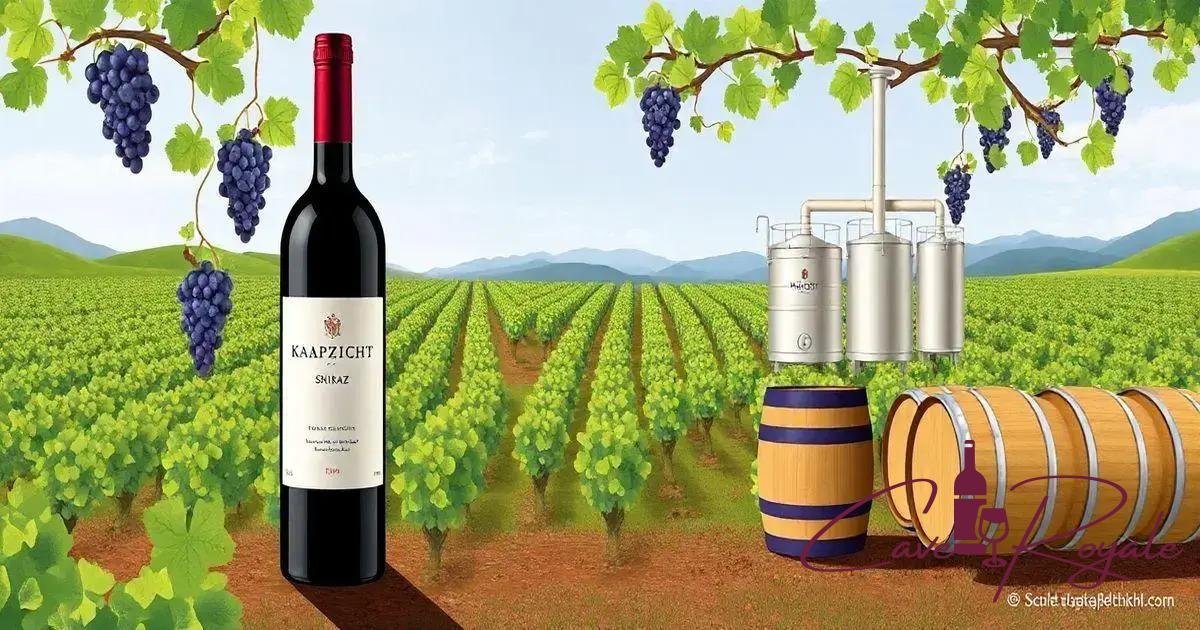 processo-de-vinificacao-do-shiraz Kaapzicht Shiraz Vinho Premium África do Sul: A Joia Enológica da África
