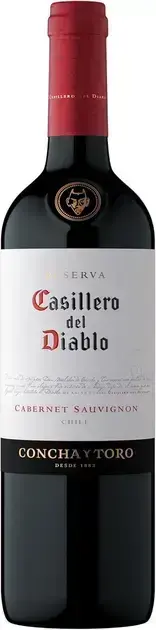 concha-y-toro-casillero-del-diablo-cabernet-sauvignon Os 5 Melhores Vinhos Tintos de 2025: Concha y Toro e Mais