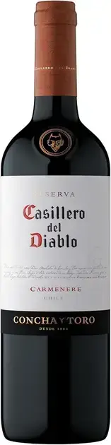 concha-y-toro-casillero-del-diablo-carmenere Os 5 Melhores Vinhos Tintos de 2025: Concha y Toro e Mais