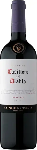 concha-y-toro-casillero-del-diablo-merlot Os 5 Melhores Vinhos Tintos de 2025: Concha y Toro e Mais