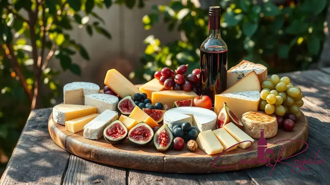 Dicas para montar uma tábua espetacular de queijos e vinhos