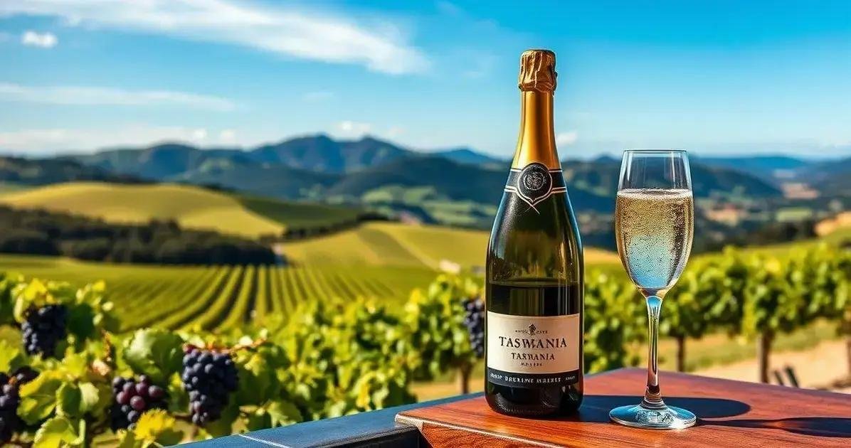 Escolha do Especialista: Os Melhores Vinhos Espumantes da Tasmânia