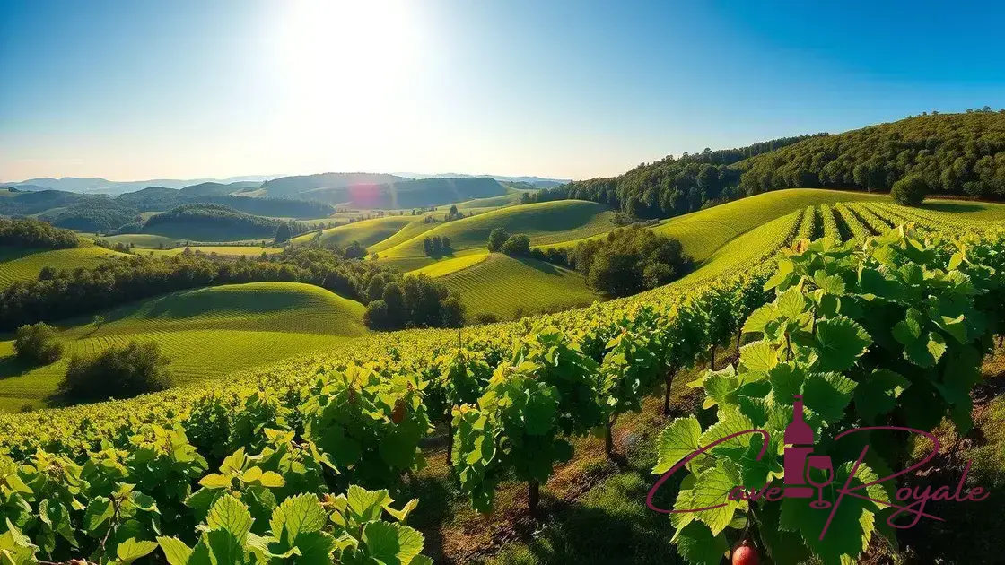 Fatores climáticos que favorecem a viticultura