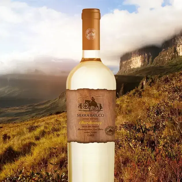 garrafa-de-vinho-em-um-fundo-com-paisagem-montanhosa-nuvens-e-vegetacao-sugerindo-um-ambiente-natura Vinho Chardonnay Sierra Batuco: Descubra em 2025