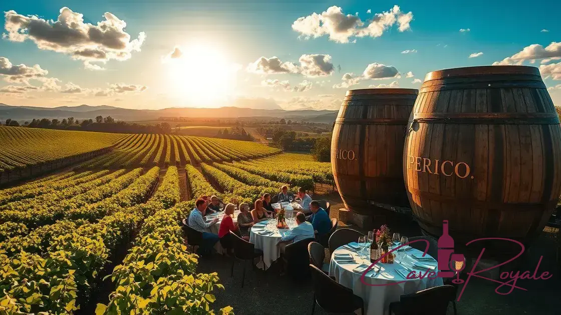 Inovação e cultura do vinho na Vinícola Pericó.