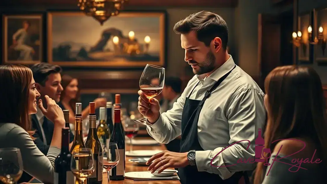 O que é um sommelier de vinho?