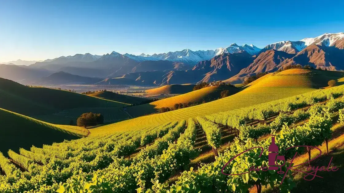 O que faz os vinhos do Chile se destacarem