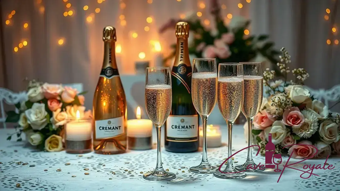 Por que escolher o Crémant em vez de Champagne?