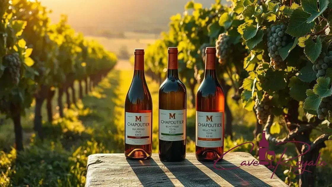 Primeira Impressão dos Vinhos Sélections Parcellaires de M Chapoutier 2024