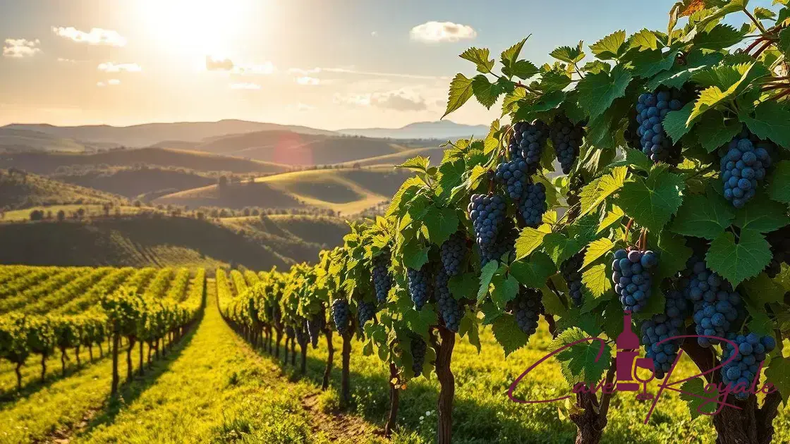 Principais regiões produtoras de Tempranillo