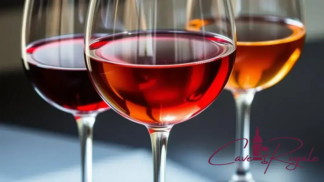 O que são as cores do vinho?