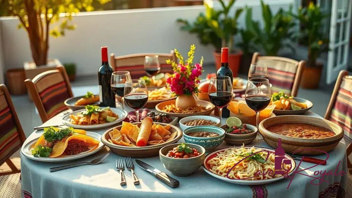 Descubra as Melhores Combinações de Vinhos com a Culinária Mexicana