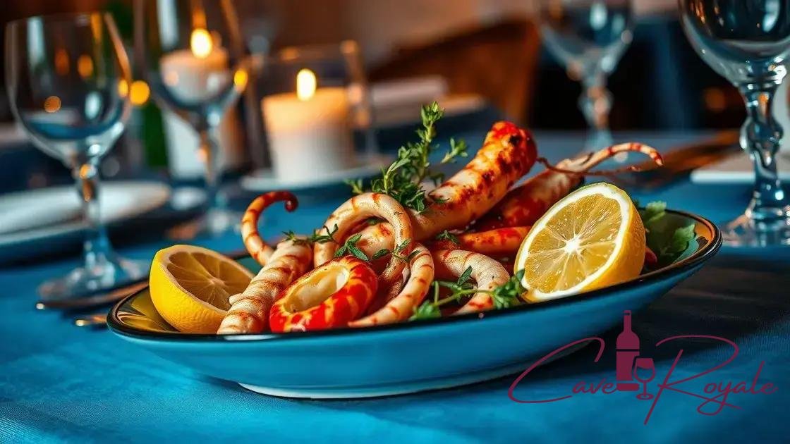 segredo-para-lulas-macias Aprenda a Fazer Lulas Grelhadas com Vinho Branco e Surpreenda Seus Convidados