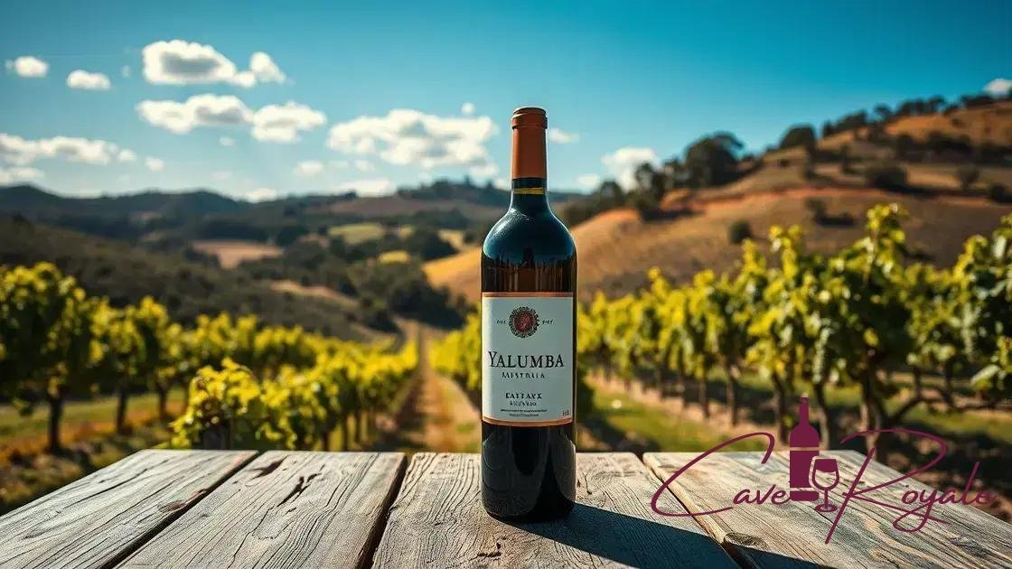 Yalumba celebra nova coleção de vinhos em seu Museu de Reserva