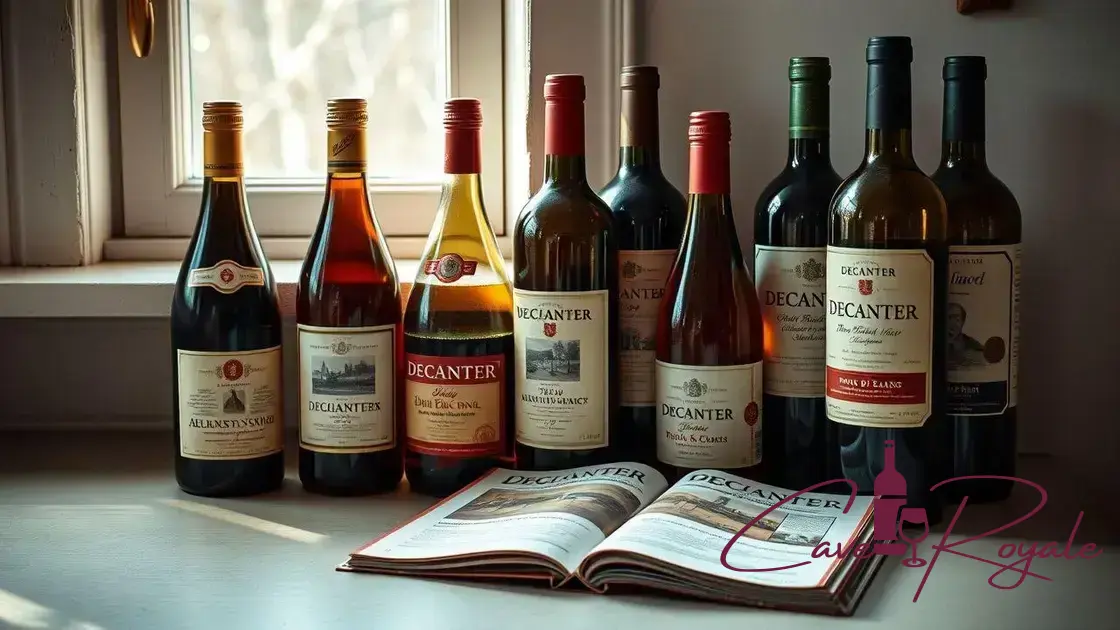 A história do Decanter e suas conquistas ao longo dos anos