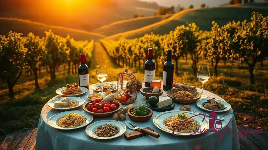 A importância da relação entre vinhos e gastronomia