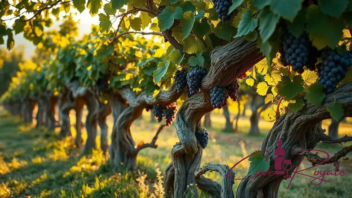 A qualidade das vinhas antigas e produção