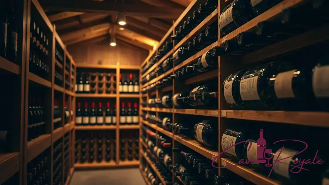 Dicas para armazenar vinho para envelhecimento adequado