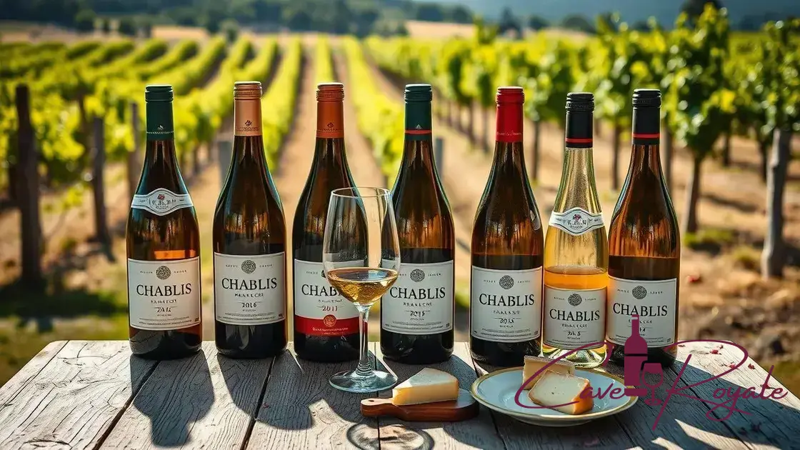 Diferenciação entre os tipos de vinhos Chablis