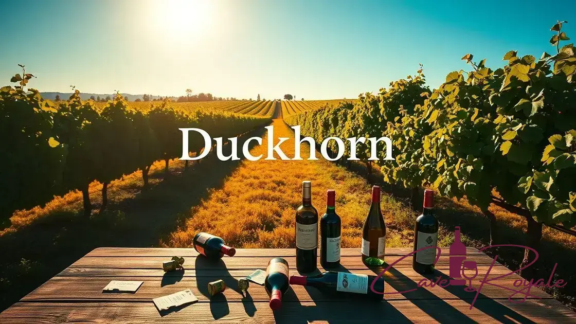 Duckhorn Portfolio encerra várias marcas
