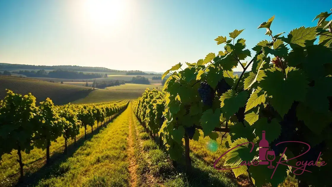 O impacto do clima na viticultura belga