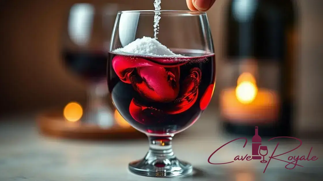 O papel do açúcar no envelhecimento do vinho