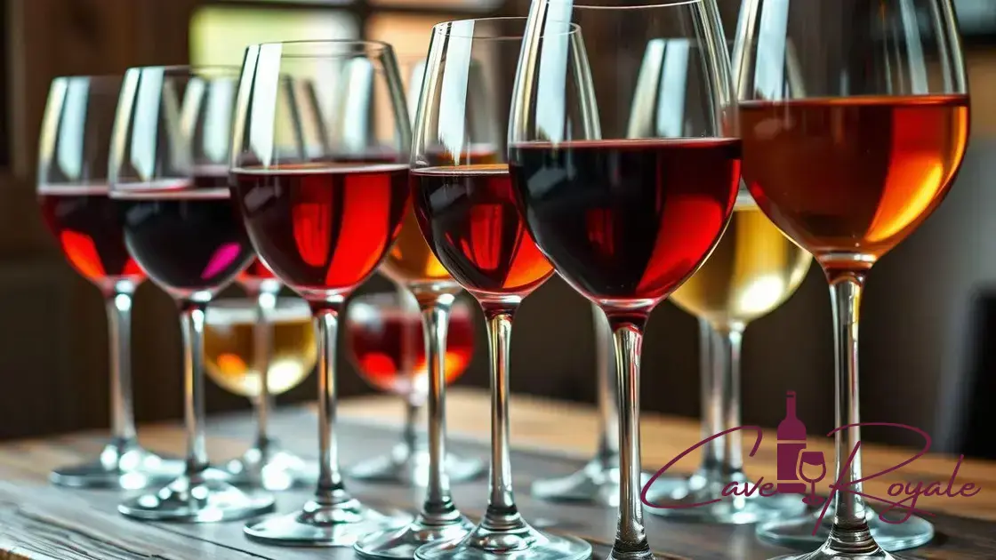 O que as cores do vinho dizem sobre sua qualidade