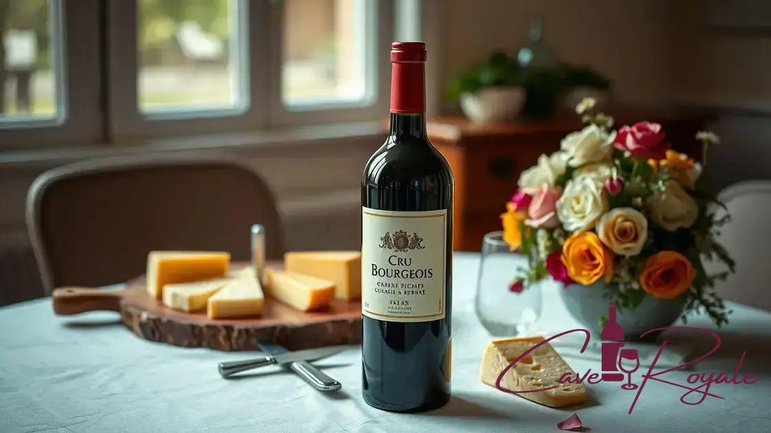 O que são os vinhos Cru Bourgeois?