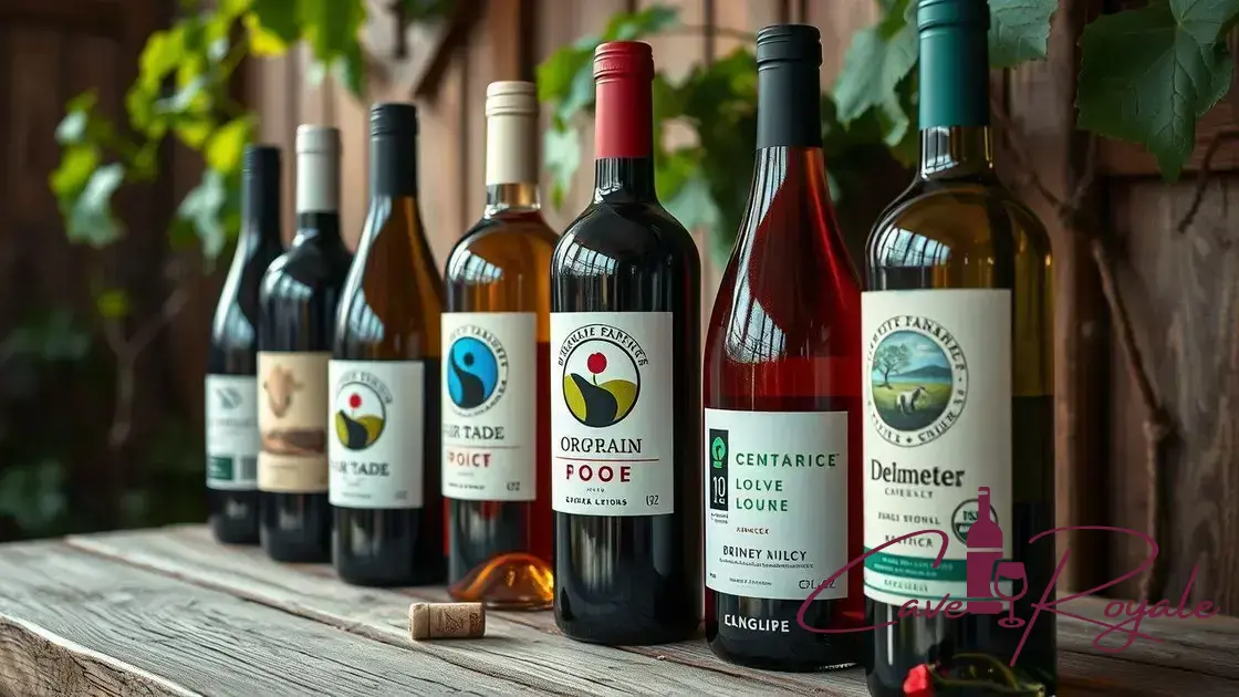 Os diferentes sistemas de certificação de vinhos sustentáveis