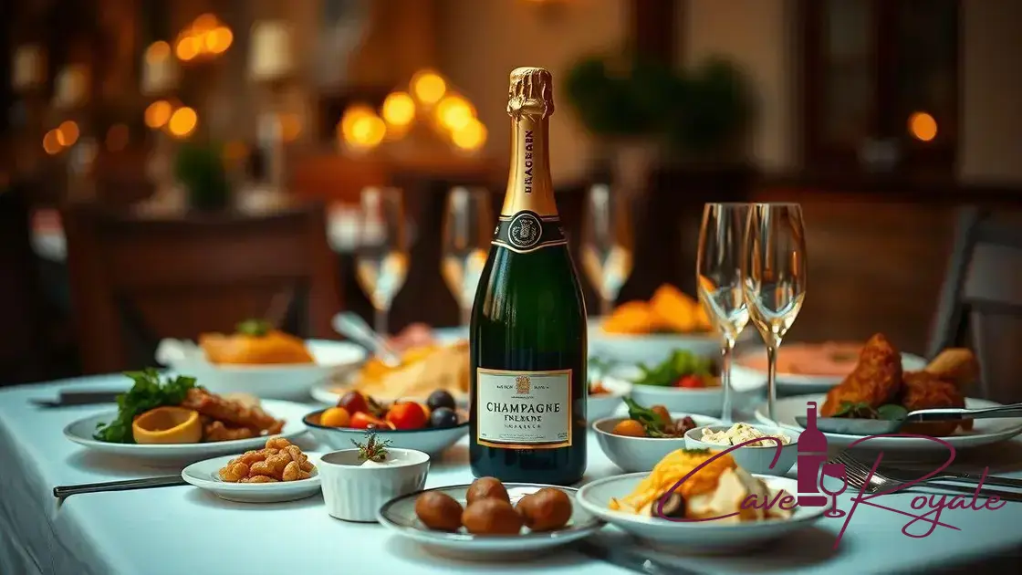 Por que Champagne é tão versátil?