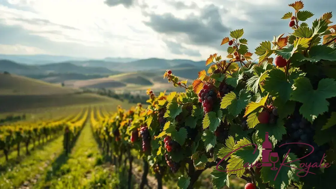 A relação entre clima e qualidade do vinho