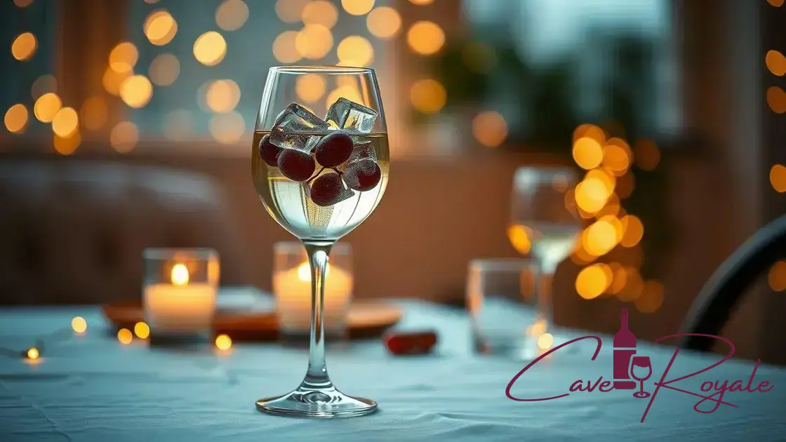 A técnica das uvas congeladas