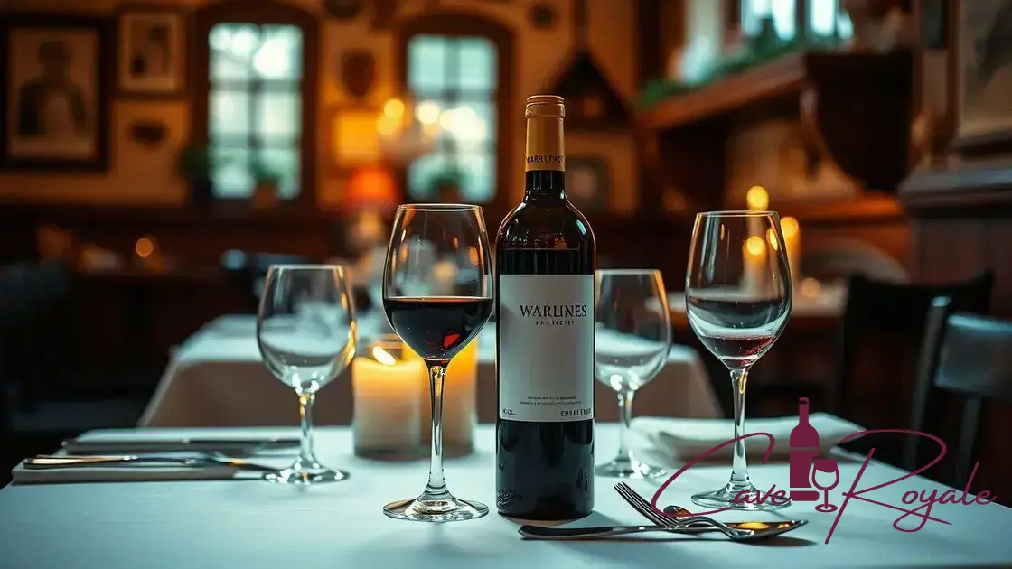 Comparativo de preços de vinho em restaurantes