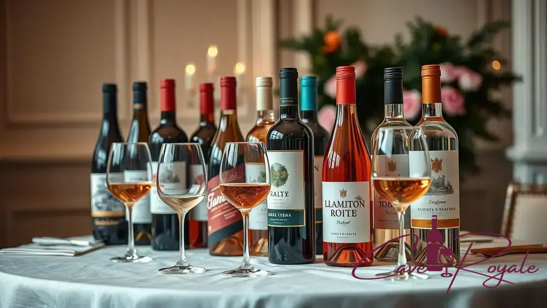 Os tipos de vinho que se destacaram este ano