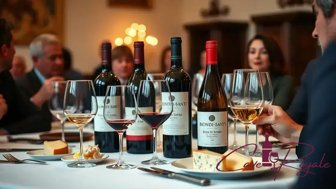 Principais vinhos apresentados na masterclass