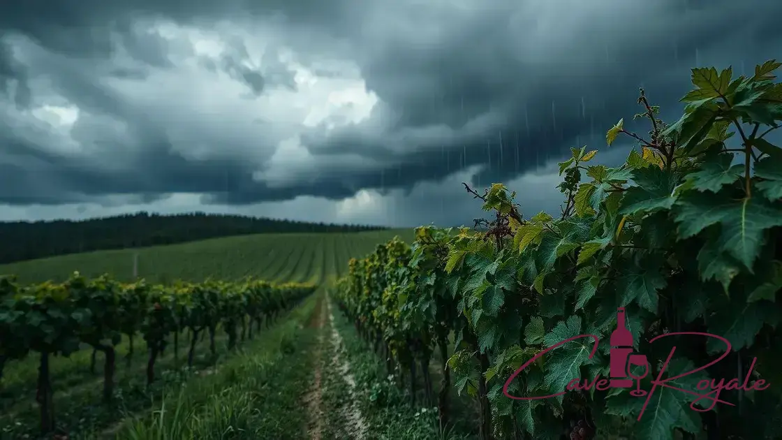 Tempestades e Protestos: Um Olhar sobre a Situação Vinícola na França