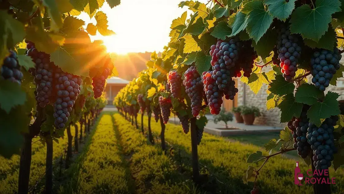 29 tipos de uvas famosas na produção de vinhos